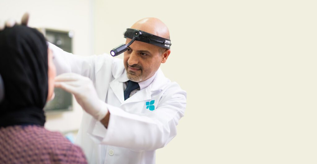 يقدم قسم أمراض الأذن والأنف والحنجرة رعاية متخصصة لحساسية الجيوب الأنفية والأنف، وضعف السمع، والدوخة، ويجري عملية تصحيح الحاجز الأنفي